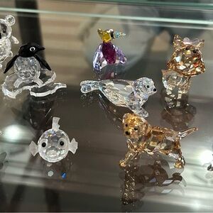 Swarovski Crystal Animal Figurine Collection